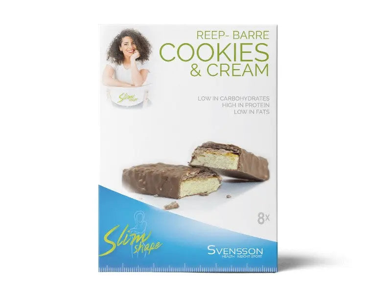 Cookie & Cream Reep | Eiwitrijk en vezelrijk tussendoortje