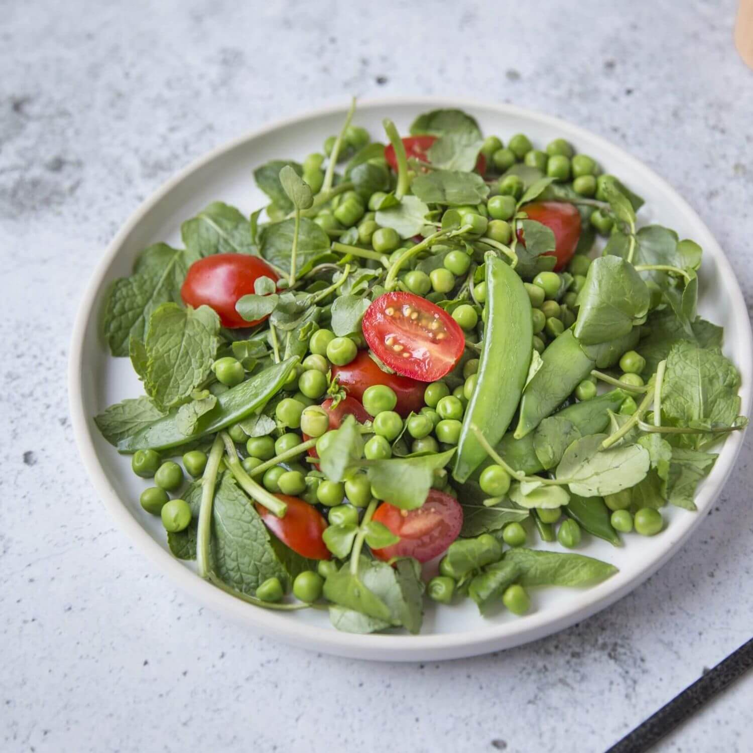 Groene Salade met Erwten & Munt – Verfrissend & Gezond
