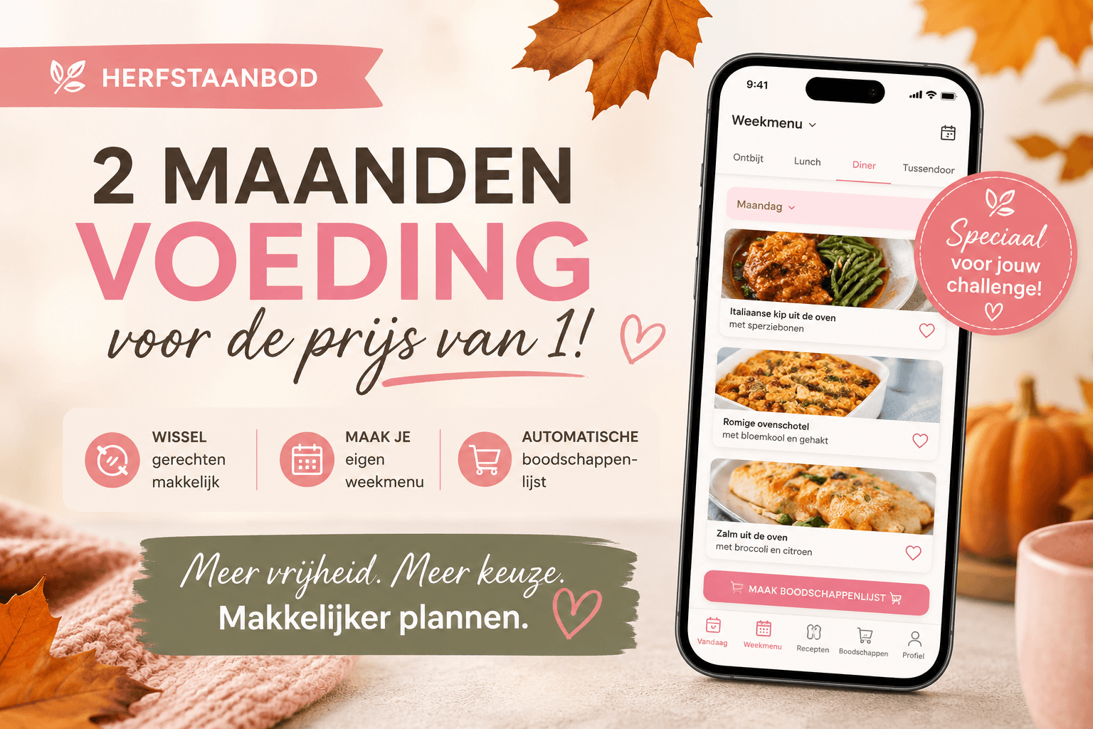 Makkelijk Afvallen Voeding — Herfstaanbod