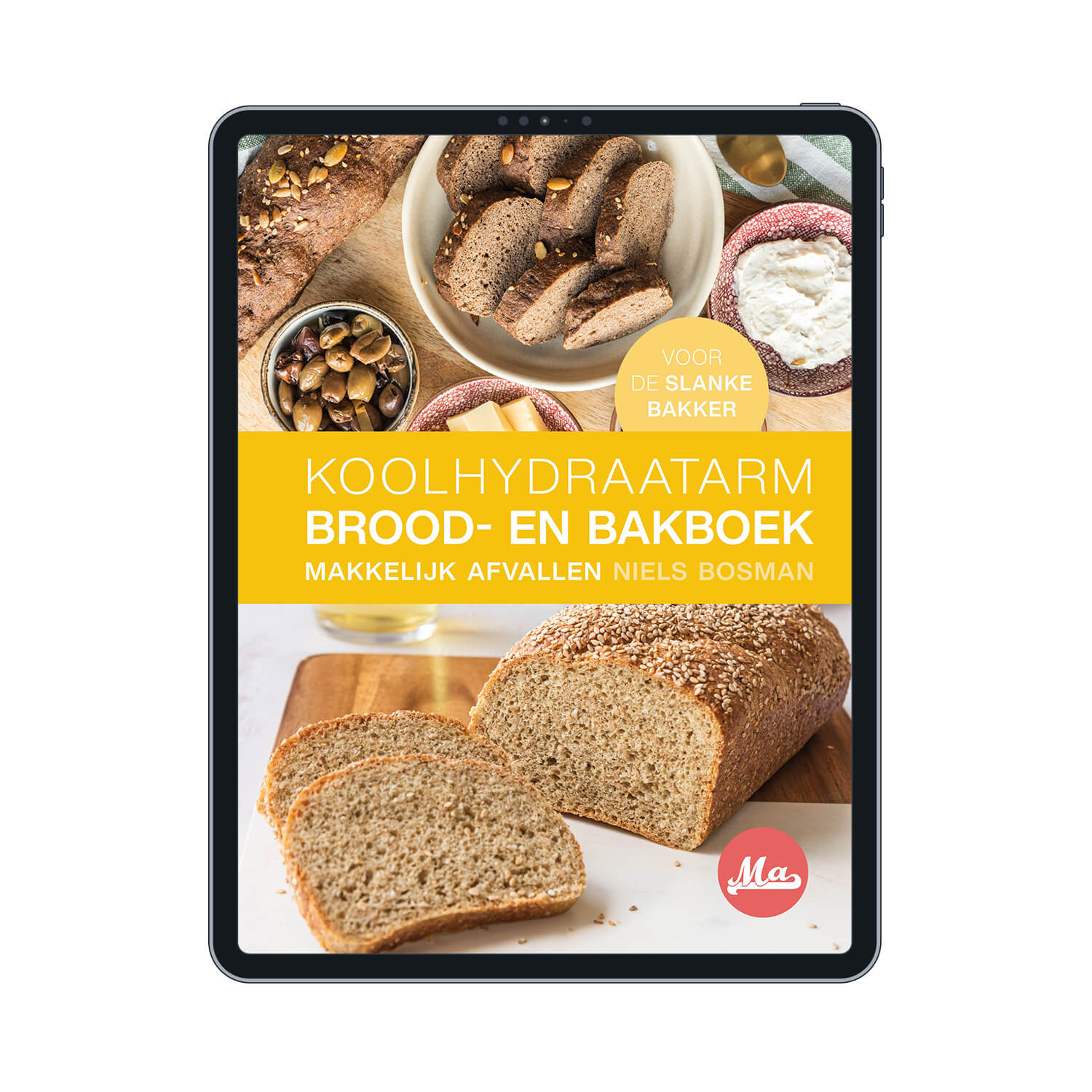 Het koolhydraatarme brood- en bakboek