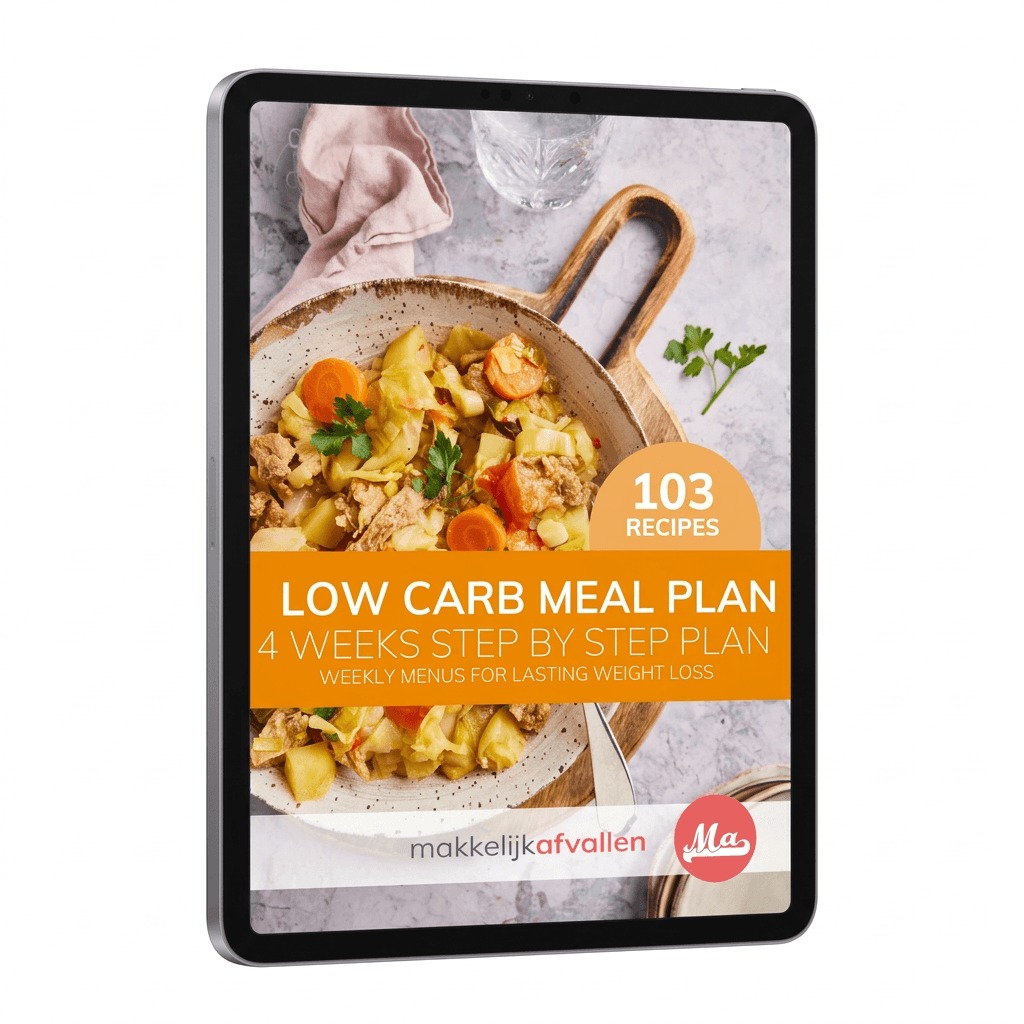Koolhydraatarm 4-Week Stappenplan – Eenvoudig Afvallen met Structuur