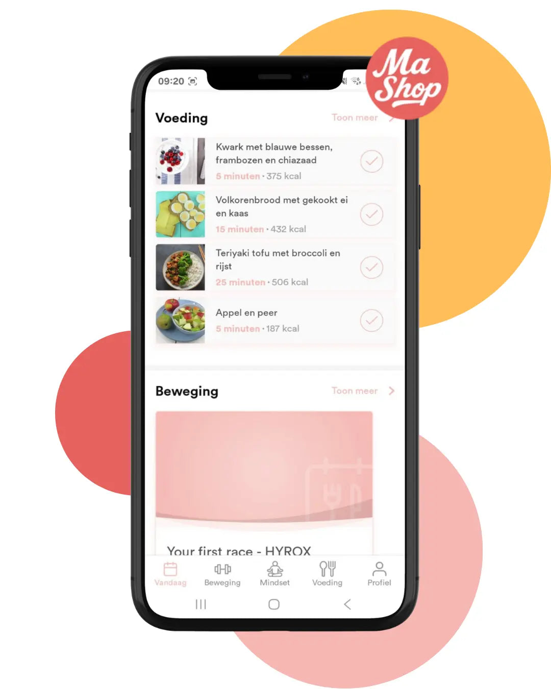 Makkelijk Afvallen App – Maandabonnement (Voeding of All In) Makkelijk Afvallen Shop