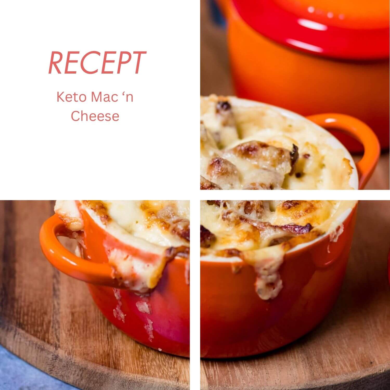 Keto Mac ‘n Cheese – Romig en Knapperig zonder Pasta
