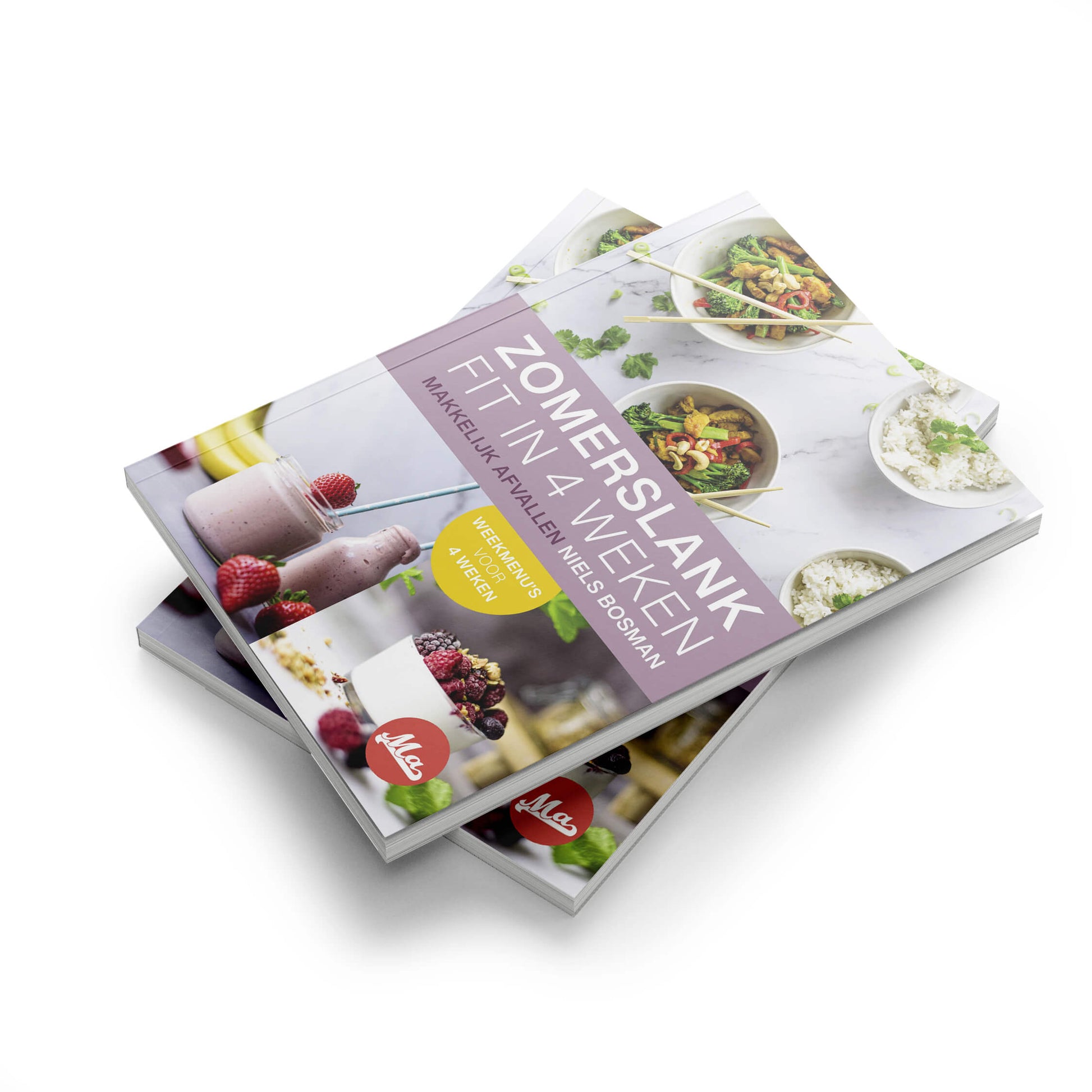 Cover van het boek Zomerslank – Fit in 4 weken met zomerse gerechten
